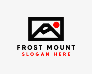 Minimalist Mount Fuji  logo design