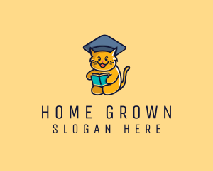 Domestic - Cat School Graduation logo design