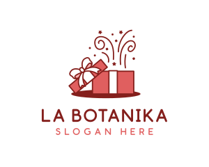 Confetti Gift Box Logo