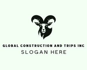 Mountain Ram Goat  Logo