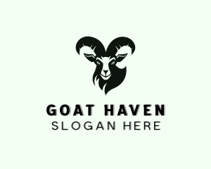 Mountain Ram Goat  logo design
