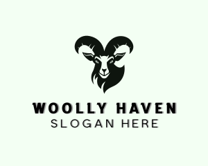 Mountain Ram Goat  logo design