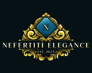 Luxury Ornamental Crest logo design