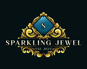 Luxury Ornamental Crest logo design