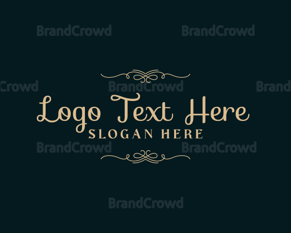 Premium Elegant Wedding Logo