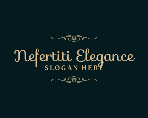 Premium Elegant Wedding logo design