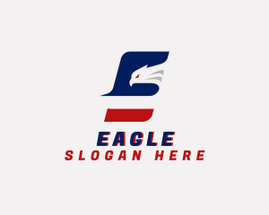 American Eagle Letter E logo design