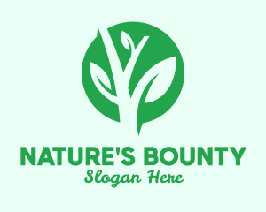 Natural Herbal Medicine logo design