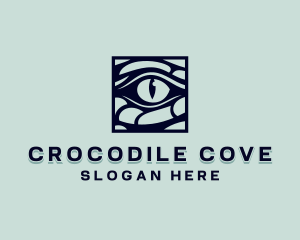 Crocodile Eye logo design
