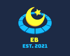 Baby - Nursery Moon And Star logo design