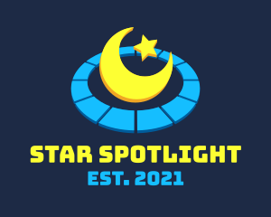 Nursery Moon And Star logo design