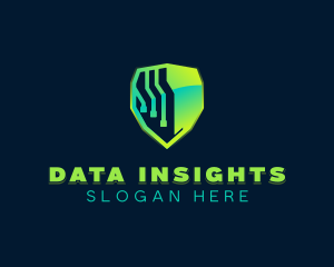 Data Shield Software logo design