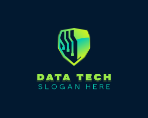 Data - Data Shield Software logo design
