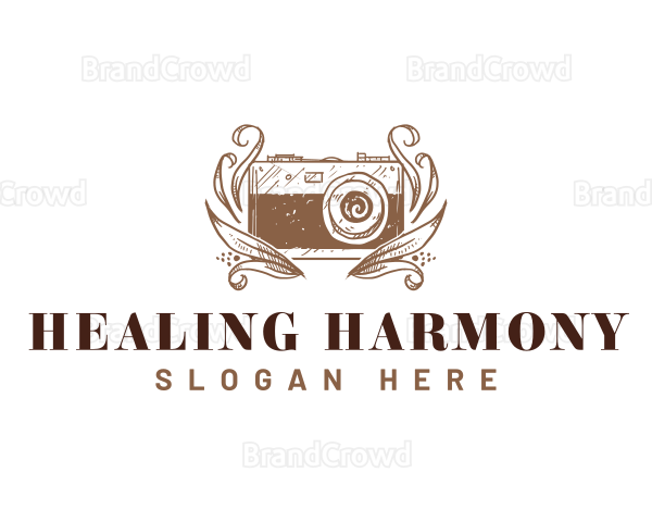 Vintage Photography Studio Logo