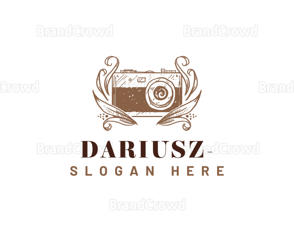 Vintage Photography Studio Logo