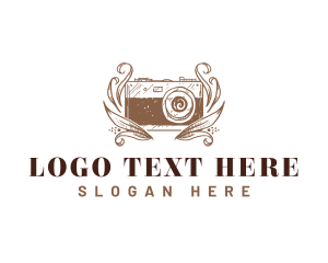 Vintage Photography Studio Logo