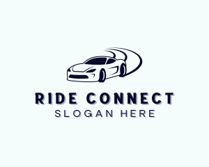 Rideshare - Car Detailing Transportation logo design