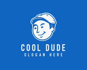 Dude - Gentleman Boy Character logo design