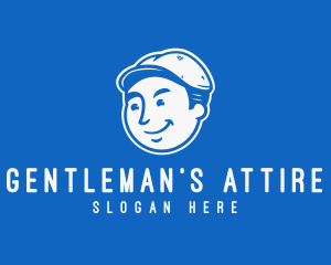 Gentleman Boy Character logo design