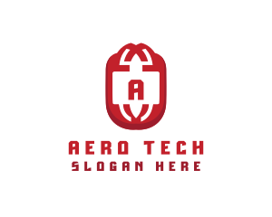 Tech Cyber Security logo design