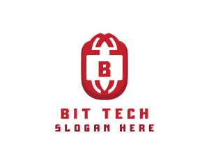 Tech Cyber Security logo design