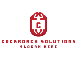 Cockroach - Tech Cyber Security logo design