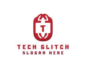 Tech Cyber Security logo design