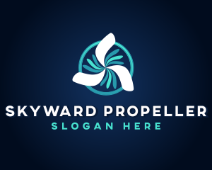 Propeller - Fan Axis Propeller logo design