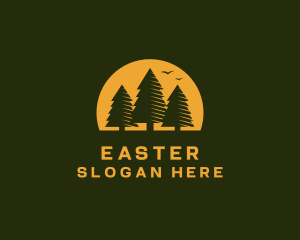 Pine Tree - Pine Tree Forest logo design