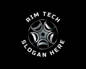 Rim - Car Rim Mechanic logo design