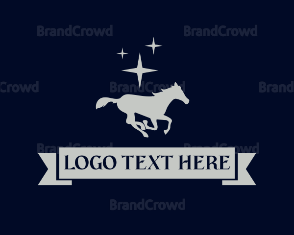 Horse Racing Equestrian Logo