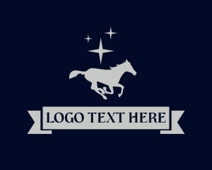 Horse - Horse Racing Equestrian logo design
