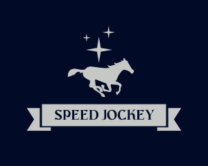 Jockey - Horse Racing Equestrian logo design