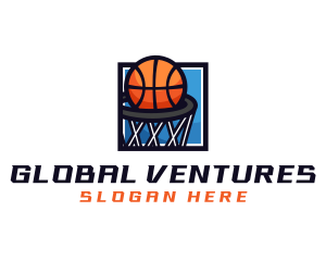 Olympics - Basketball Sports League logo design