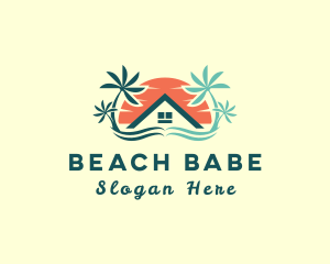 Summer Sun Beach House logo design