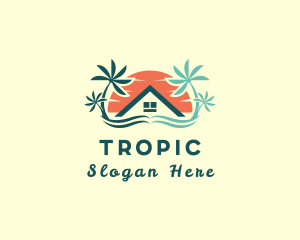 Summer Sun Beach House logo design