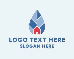 Recycle - Sustainable House logo design