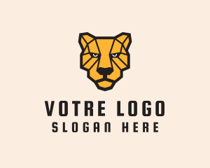 Wildcat - Wildlife Lioness Zoo logo design