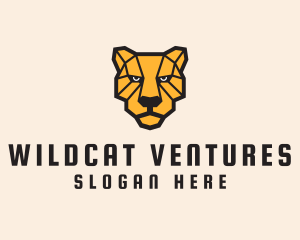 Wildcat - Wildlife Lioness Zoo logo design