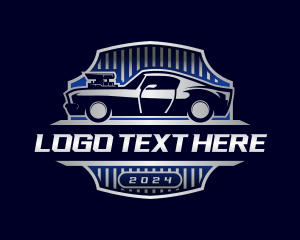 Car Repair - Car Automotive Garage logo design