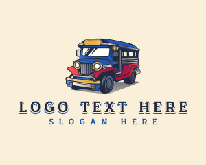 Garage - Philippine Jeepney Transportation logo design