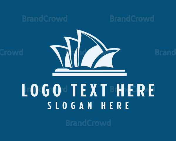 Sydney Opera House Landmark Logo