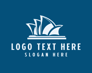 Sydney Opera House Landmark Logo