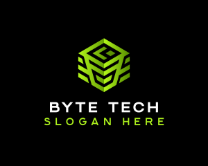 Tech Science Cube logo design