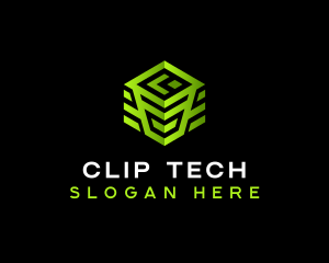 Tech Science Cube logo design