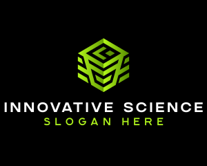 Science - Tech Science Cube logo design