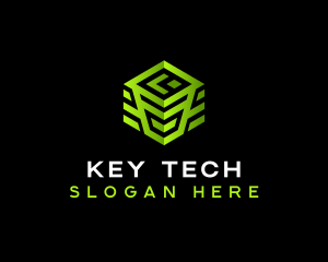 Tech Science Cube logo design