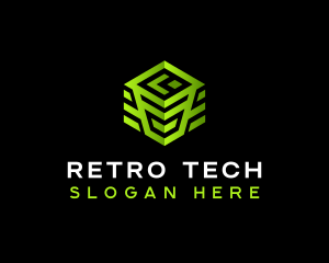 Tech Science Cube logo design