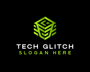 Tech Science Cube logo design