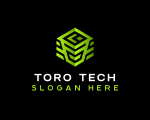 Tech Science Cube logo design